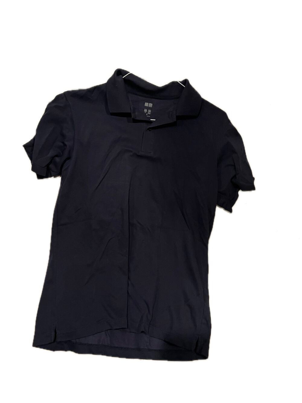 Uniqlo Black Golf Polo Shirt Mens Medium